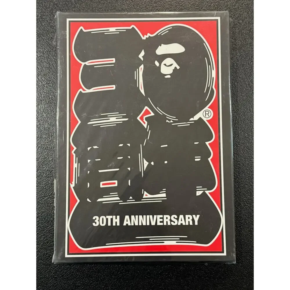 BAPE APE 30th Anniversary Boxed BAPE T-Shirt*NEW in box SZ S*SOLD OUT*NAVY - Picture 2 of 3